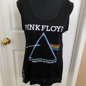 Pink Floyd Sleeveless Short long Shirt